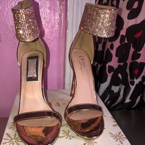 Rose Gold heels